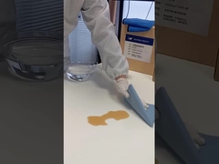 65gsm Heavy Duty Nonwoven Cleaning Wipes On Jumbo Roll Green Color Cusotm Logo