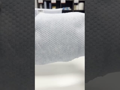 Purple Color Disposable Cleaning Cloths Wiping Towels Wood Pulp PP Material 55gsm