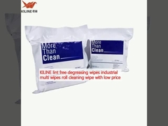 KILINE lint free degreasing wipes industrial multi wipes roll cleaning wipe with low price


