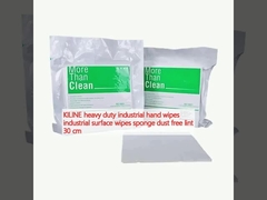 KILINE heavy duty industrial hand wipes industrial surface wipes sponge dust free lint 30 cm
