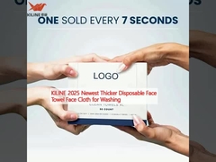 KILINE 2025 Newest Thicker Disposable Face Towel Face Cloth for Washing
