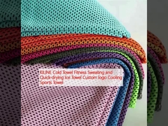 KILINE Cold Towel Fitness Sweating and Quick-drying Ice Towel Custom logo Cooling Sports Towel