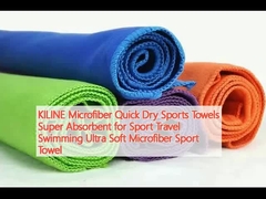 KILINE Microfiber Quick Dry Sports Towels Super Absorbent for Sport Travel Swimming Ultra Soft Microfiber Sport Towel