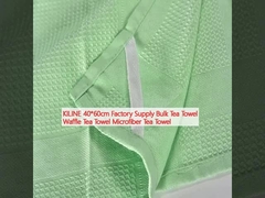 KILINE 40*60cm Factory Supply Bulk Tea Towel Waffle Tea Towel Microfiber Tea Towel