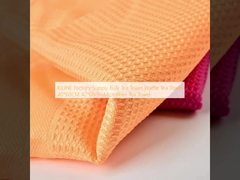 KILINE Factory Supply Bulk Tea Towel Waffle Tea Towel 40*60CM 42*68cm Microfiber Tea Towel