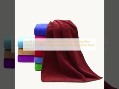 KILINE Fast Drying Micro Fibre 300gsm Car Microfibre Cloths Blue Yellow Green Cleaning Cloth Microfiber Towel Car