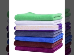 KILINE Manufactures Beauty Gift Barber Car Spa logo Hair Microfiber Custom Salon Towels