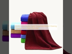KILINE Good Quality Super Household Kitchen Cleaning Polyester Micro Fiber Cloth Roll
