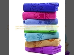 KILINE Microfiber Absorbent Baby Hand Towel Wash Cloth Soft Hanging Towel