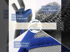 KILINE Factory Supply Customized logo Super Absorbent Microfiber Cleaning Cloth Car Wash Towel Auto Twisted Loop Car Drying Towel