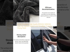 KILINE Wholesale High Quality 600GSM-1400GSM Dual Pile Layered Twisted Loop Microfiber Quick-Dry Drying Towel 