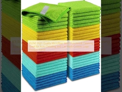 KILINE High Quality Microfiber Multi-Functional Cleaning Towel for Auto Detailing and Car Wash Custom Logo Product Name
